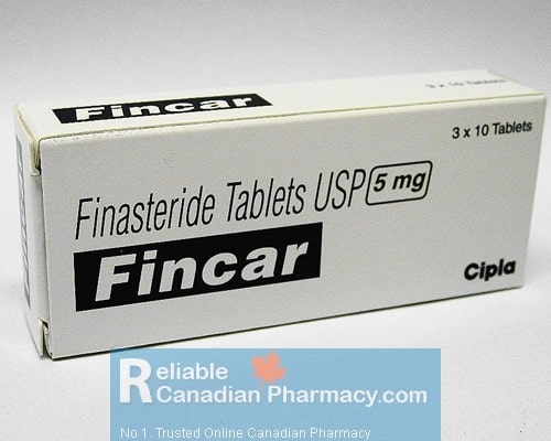 A box of generic Proscar 5mg Tablets - Finasteride