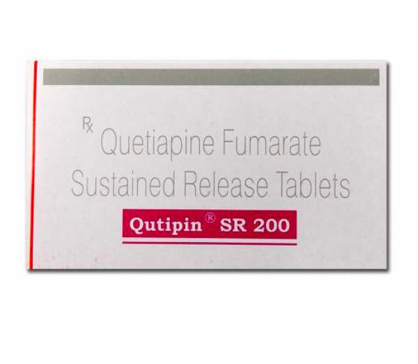 A box of Quetiapine 200mg Pill