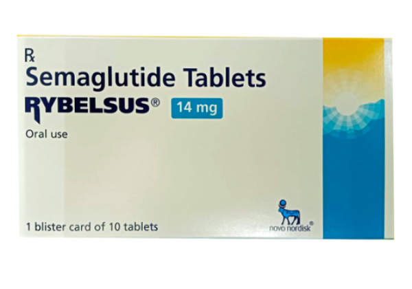 A box of Rybelsus 14mg Pill ( Brand )