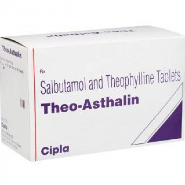Albuterol (2mg) + Theophylline (100mg) Generic Pill