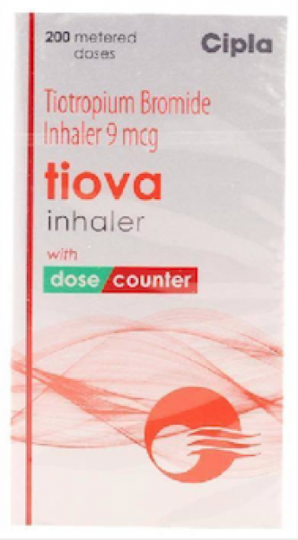 Box pack of Spiriva Generic 9 mcg Inhaler - Tiotropium