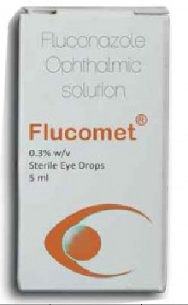 Box of Fluconazole 0.3% Eye Drops