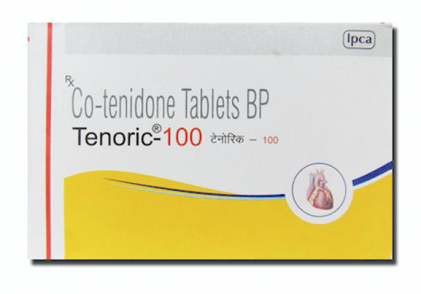 A box of Tenoretic Generic 100 mg / 25 mg Pill - Atenolol / Chlorthalidone