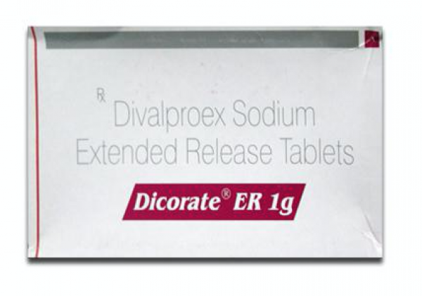 Box pack of Depakote ER Generic 1 g Pill - Divalproex