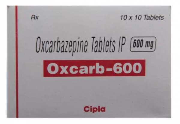 Box of Trileptal Generic 600 mg Pill - Oxcarbazepine