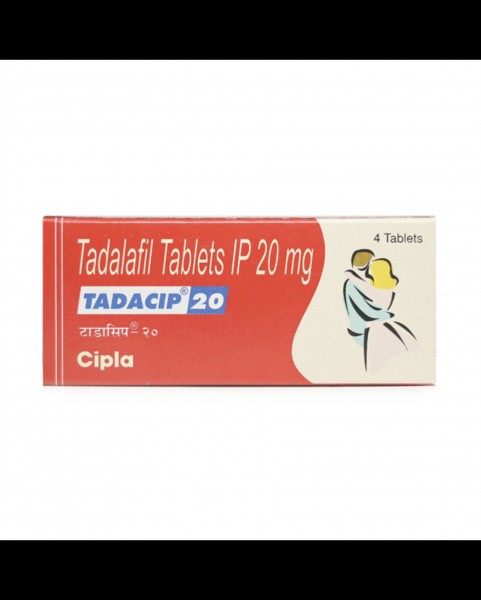 Box of generic Tadacip 20 mg 