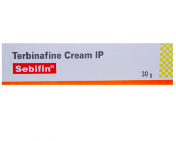 A box of Terbinafine  1 % Cream- 30gm tube