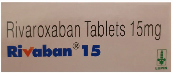 A pack of 15mg Rivaroxaban tablets