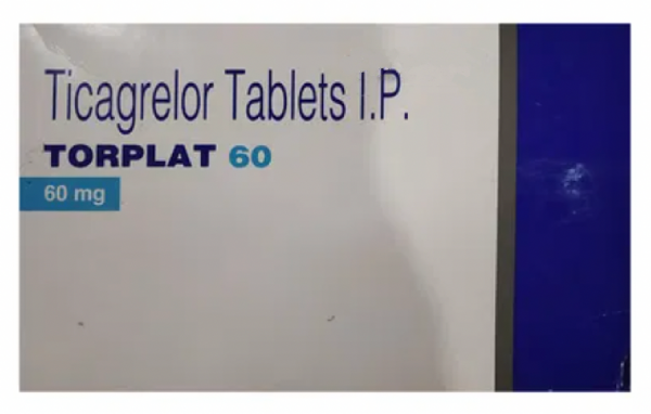 A box of Ticagrelor 60mg Tablets