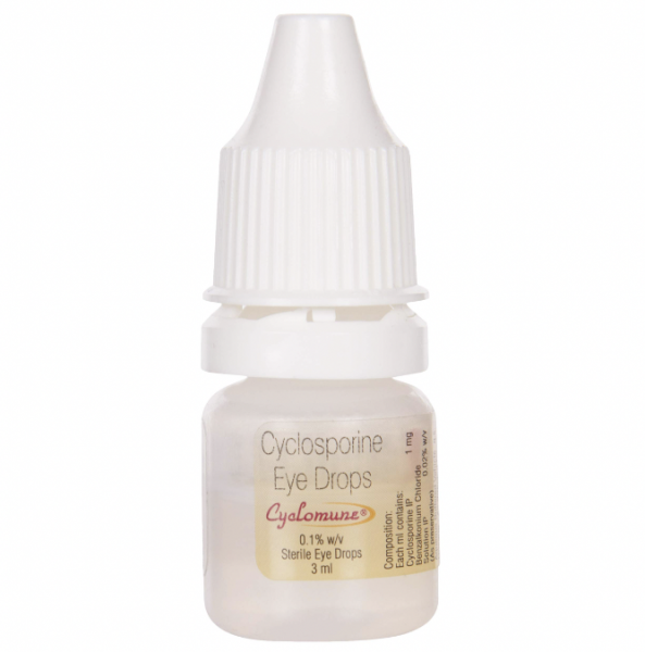 Restasis Generic 0.1 Percent Eye Drops of 3ml