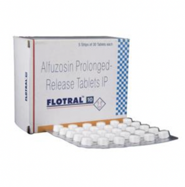 A box of generic alfuzosin 10mg Pill