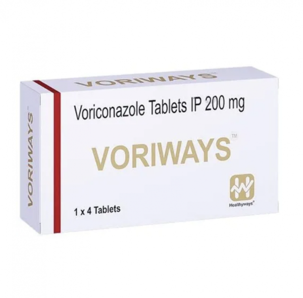 A box of Voriconazole 200mg Tablet