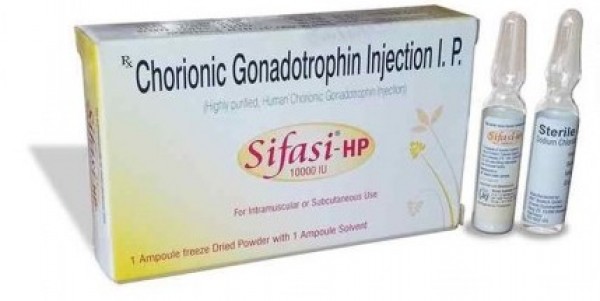 Box of generic HCG 10000IU (Highly Purified) - Sifasi-HP