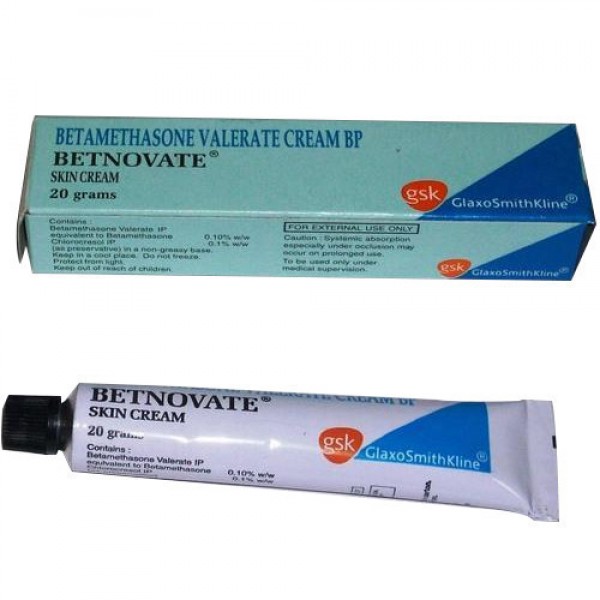 A tube and a box of Betamethasone 0.10 Percent Cream- 20gm