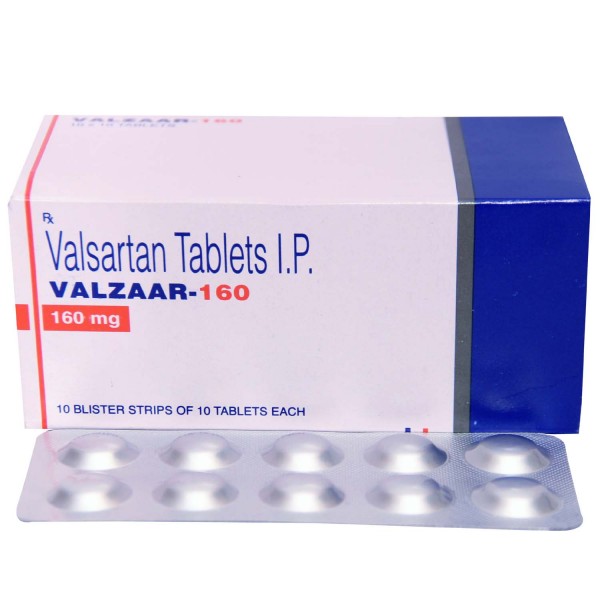 BOX AND BLISTER STRIPS OF Valsartan 320mg tablets