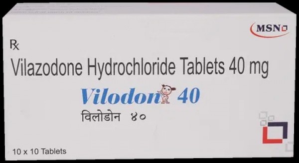 A box and a strip of Vilano 40 mg Tablet