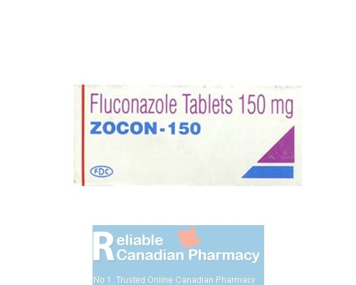 Box pack and a strip of generic Diflucan 150mg tablet - fluconazole